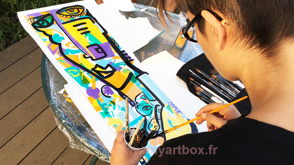 animation séminaire peinture