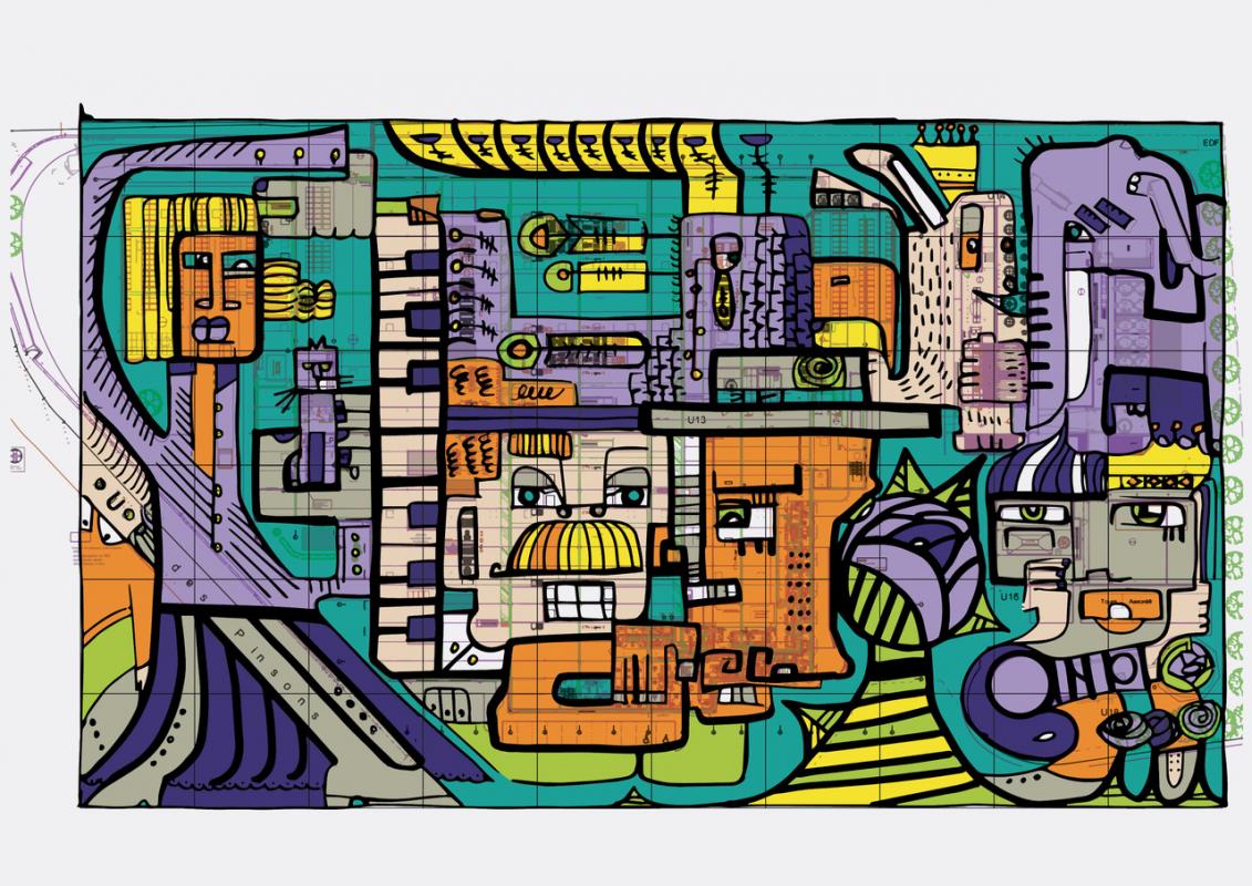 Illustation plan ana