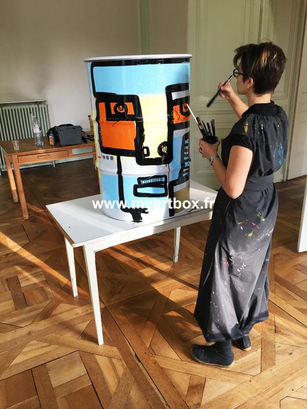 Street artiste lyon 4