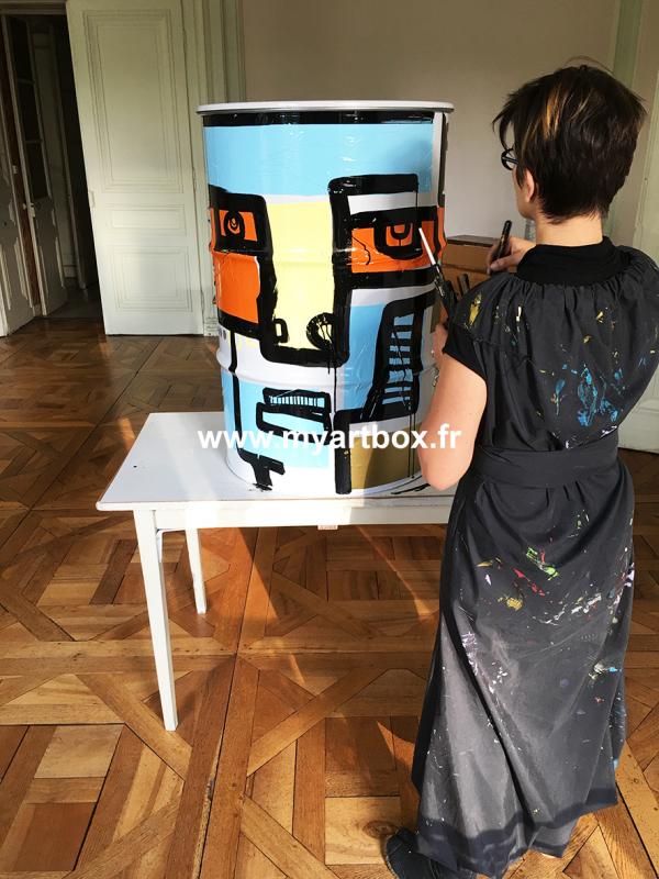 Street artiste paris 2